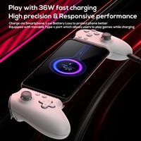 Control de Juego Móvil Telescópico con Carga Rápida de 36 W Memo S3, Gamepad Extensible para Teléfono para Android IOS