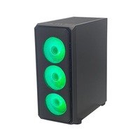 Pcooling Jeux industriels Pièces informatiques pour Pc Accessoires Boîtier pour Pc Boîtier pour armoire de jeu Jeux Atx Boîtier pour ordinateur Tour de bureau