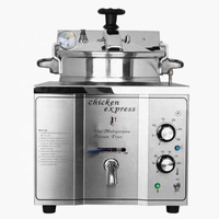 Friteuse à pression pour poulet, commerciale, industriel, 16l
