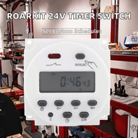 Minuteur programmable numérique Roarkit CN101A DC/AC 220V 50Hz avec écran LCD, relais de minuterie 16A pour usage industriel