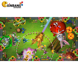 Le plus récent logiciel <span class=keywords><strong>de</strong></span> plateau <span class=keywords><strong>de</strong></span> <span class=keywords><strong>jeu</strong></span> <span class=keywords><strong>de</strong></span> chasseur <span class=keywords><strong>de</strong></span> pêche 2/4/6/8/10 joueurs Happy Pig 2 USA Arcade Fish Game - Product Image 3