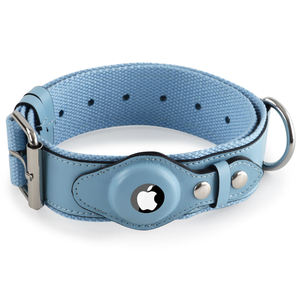 Collar de Gato Ajustable de Nailon Suave Hecho a Mano de Alta Calidad con Rastreador GPS AirTag, Diseño Impermeable y Sólido - Product Image 2