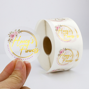 Etiqueta Adhesiva Transparente Personalizada de Vinilo PVC para Embalaje, Impresión de Etiquetas Transparentes para Frascos, Botellas y Velas, Resistente al Agua con Logotipo - Product Image 3