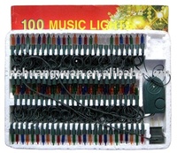 Indoor-Musiklichterkette Weihnachtsdekoration Weihnachtsbeleuchtung
