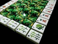 Handcrafted Resin Marble Pattern Green Gold Mechanical Keyboard Keycaps Glossy Artisan Keycap Set Custom OEM