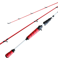 Caña de Pescar Personalizable OEM de Fibra de Carbono de 2.1m, Acción Rápida, para Pesca de Lubina, Pescada, en Lago, Río y Arroyo, con Acabado Inoxidable