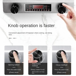 Cuisinière à induction à plaque plate commerciale de fabricant de la Chine Mini cuisinière électrique Potable Équipement de cuisson 3500W - Product Image 4