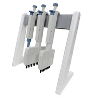 Support de pointes de micropipettes en plastique avec filtre pour pipettes portables, pour usage en laboratoire, 1 an