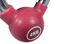 Kettlebell de fitness portable et durable en acier massif avec noyau en acier, poignée ergonomique antidérapante, réglable, pour usage domestique et commercial