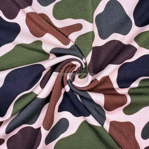 Pakaian Tidur Bayi Ruidian Berbahan Serat Bambu, Jumpsuit Bayi Nyaman untuk Luar Ruangan, Motif Camo, Lengan Panjang dengan Ritsleting - Product Image 2