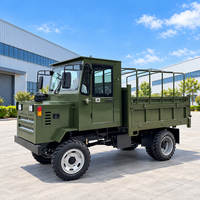 Mini camion benne 4x4 robuste tout-terrain pour travaux agricoles, construction et transport industriel
