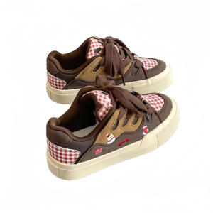 Zapatillas Blancas de Mujer Estilo Estudiantil con Plataforma Gruesa, Novedad Otoño 2026, Calzado Casual Versátil para Combinar con Faldas - Product Image 2
