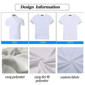 Camiseta Promocional con Impresión Digital, Camiseta Personalizada en Blanco, Transpirable y Cómoda, 100% Poliéster, Camisetas Personalizadas - Product Image 5