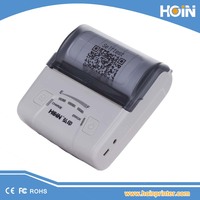 Imprimante thermique portable Hoin HOP-E300, mini imprimante mobile Android 80 mm, Bluetooth/Wi-Fi USB, bon marché