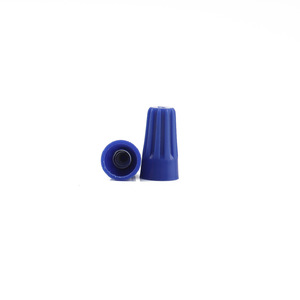 Spring Terminal Cap 70 Pcs Blue ABS Waterproof Wire Connector <b>Plug</b> In <b>Adapters</b> For Electrical Wiring - Product Image 1