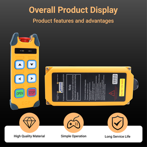 Free Accessories Industrial Wireless Radio Remote Control Industrial Remote Control Collision Avoidance Angles 12-440V - Product Image 3