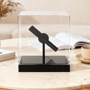 Petit ventilateur holographique avec boîtier en acrylique pour l'affichage de contenu religieux chrétien, l'enseignement et les médias inspirants - Product Image 4