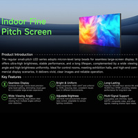 Módulo de Pantalla LED a Todo Color de Alta Calidad para Interiores P1.25-P2.5, para Centros Comerciales y Salas de Exposiciones, Función SDK, Garantía