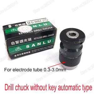 EDM <span class=keywords><strong>JTO</strong></span> Spanner Bohrfutter Schlüssellos SANLU 0-3,0mm Elektrodenrohr Edelstahlbox für EDM-Bohrmaschine - Product Image 6