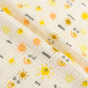 Coperta in Mussola di Cotone Organico 100% Personalizzata, Tessuto a Bolle Super Morbido a 3 Strati per Neonati, Pannolini e Cuscini - Product Image 3