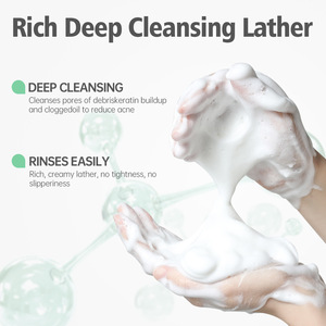 Limpiador <span class=keywords><strong>Facial</strong></span> de Aminoácidos OEM, Producto Popular Transfronterizo, Limpieza Suave, Limpieza Profunda, Control de Grasa - Product Image 2