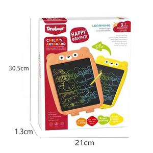 ชุดกระดานวาดรูปการ์ตูนแบบนำกลับมาใช้ใหม่ได้แผ่นวาดภาพสเก็ตช์ภาพสำหรับของเล่นเด็กแผ่นเขียน LCD สี<span class=keywords><strong>นก</strong></span><span class=keywords><strong>ฮูก</strong></span> - Product Image 6