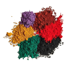 Ventas al por mayor de óxido de hierro rojo/amarillo/Negro/Verde/Azul Pigmento de óxido de hierro para pigmento de hormigón de ladrillo - Product Image 6
