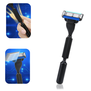 <span class=keywords><strong>Rasoir</strong></span> flottant à 6 six lames pour hommes avec manche en métal et meilleures lames de <span class=keywords><strong>rasoir</strong></span> livraison rapide - Product Image 4