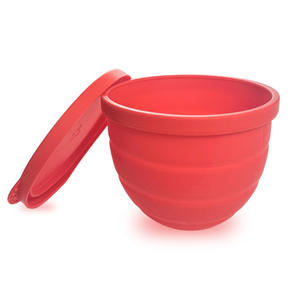 Bol en silicone multifonctionnel pour mélangeurs <span class=keywords><strong>KitchenAid</strong></span> de 5 pintes, bol hermétique pour la préparation et le stockage de la pâte - Product Image 4