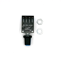 Pengontrol Kecepatan Motor DC PWM 5V-16V 10A Pengatur Kecepatan Tanpa Tingkat Modul Kontrol Daya Peredup LED Unit Penyesuaian Penggerak DIY