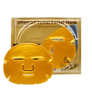 OEM Beauty Spa Supplier Whitening and Anti Aging Face Masks 24K Gold Hydro Collagen Moisturizing Facial Mask