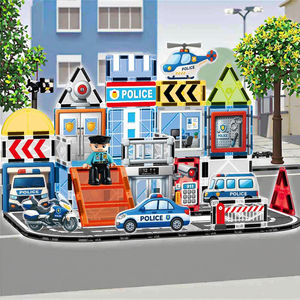 <span class=keywords><strong>Hélicoptère</strong></span> <span class=keywords><strong>de</strong></span> <span class=keywords><strong>police</strong></span> en plastique à assembler, puzzle 3D, blocs <span class=keywords><strong>de</strong></span> construction magnétiques pour garçons et filles, jeu <span class=keywords><strong>de</strong></span> simulation - Product Image 5