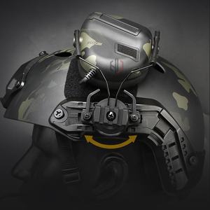 Soporte de auriculares ajustable de ángulo 360 adaptador de soporte de riel ARC para casco táctico de deporte al aire libre - Product Image 4