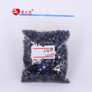 1000 unids/pack Melee tamaño 114 # redondo azul brillante corte suelto espinela gemas piedra espinela sintética - Product Image 5