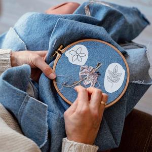2 feuilles de modèles de broderie Stabilisateur soluble dans l'eau pour les dessins Fournitures de <span class=keywords><strong>couture</strong></span> <span class=keywords><strong>Papier</strong></span> de <span class=keywords><strong>transfert</strong></span> A5 - Product Image 5