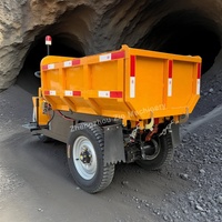 Heißer Verkauf: 1-Tonnen Mini-Raupendumper, Elektrischer Untertage-Lader für den Goldabbau mit Trockenbatterie – Peru-Agent