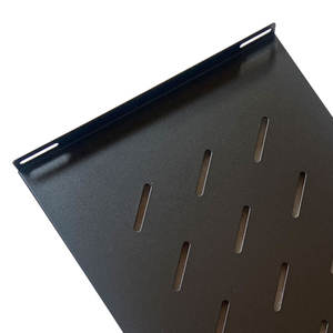 Plateau de clavier réglable de 19 pouces, étagère fixe et coulissante, profondeur 250 mm 350 mm, étagère cantilever pour armoires réseau - Product Image 5