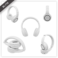 Casque audio BL 5.3 haute qualité, double micro ENC, 30h d'autonomie, plusieurs couleurs, sans fil, sur oreille, possibilité d'ajouter un logo personnalisé