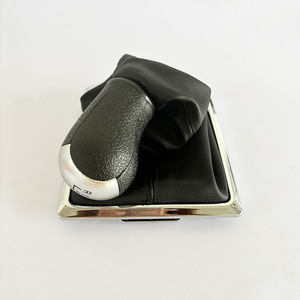 Chen Can Car Gear <b>Knob</b> Leather <b>Shift</b> Lever Cover For Ford Focus Bora Model - Product Image 2