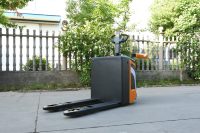 Transpalette Électrique 2500kg 5000kg pour Entrepôt, Chariot Élévateur Mini AC avec Déplaceur Latéral Hydraulique CBDIII, Batterie Plomb-Acide