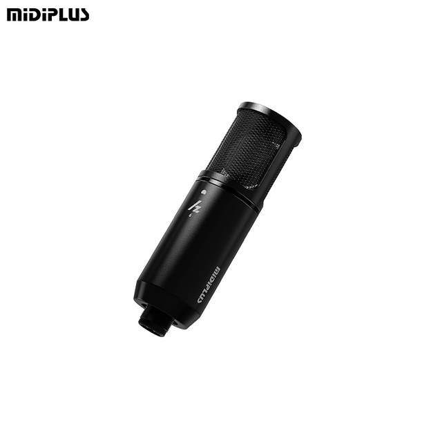 Midiplus HZ6 Professional Microphone Condenser Recording Studio Mic Computer Microphone for Singing Broadcasting Live Streaming