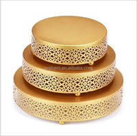 Soporte Redondo para Pastel de Boda Europeo, Plato de Lujo Ligero de Hierro Forjado, Estante Alto para Pastel, Plato para Frutas, Bandeja para Aperitivos