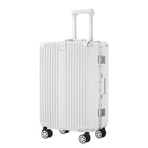 Valise en aluminium Yongsheng 24 pouces avec serrure à combinaison, roues pivotantes à 360 degrés, valise de voyage antichoc - Product Image 1