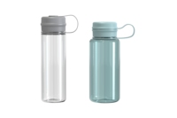 Bouteille d'eau de sport réutilisable Tritan sans BPA de 900 ml, anti-fuite, écologique, avec corde et bouchon à vis pour la salle de sport et les voyages en extérieur