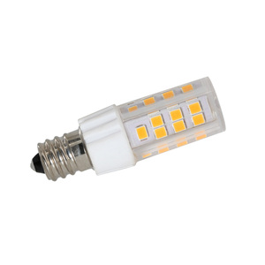 E12 LED Corn Bulb 5W Warm White 2700K AC 120V Candle <b>Light</b> Decorative Energy Saving Residential Indoor Home Use - Product Image 3