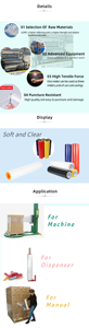 Factory Best Clear Stretch <b>Wrap</b> Film <b>Pallet</b> Packing <b>Wrap</b> Film Transparent Lldpe Stretch <b>Wrap</b> Film Jumbo Rolls - Product Image 6