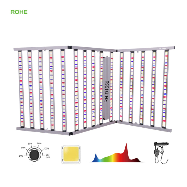 In Stock 1650W LM301 Bar Commercial Full Spectrum LED Grow Light Lamps for Plants Optimal Lighting for Veg and Flower Growth