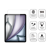 Protection d'écran sans bulles pour iPad Air 13 2026, verre trempé 9H pour tablette