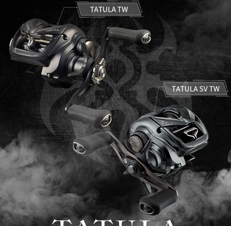 24 Daiwa Tatula SV TW siyah örümcek 6.3/7.1 dişli oranı