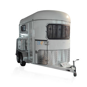 Remorque de transport de chevaux standard australienne 2025 avec portes de rechange, flottants arrière, application alimentaire et pour crème glacée, modèle 2, à vendre - Product Image 2